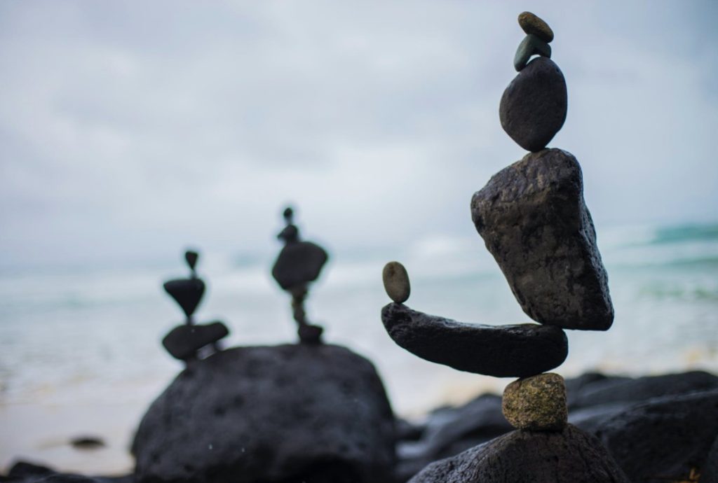 stacked rocks