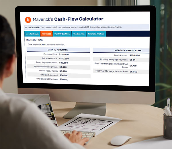 Maverick's Cashflow Calculator